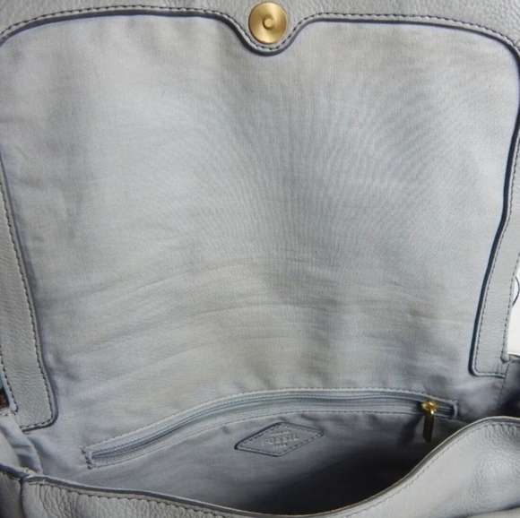 Fossil Peyton Double Flap Crossbody Purse - Picture 9 of 13